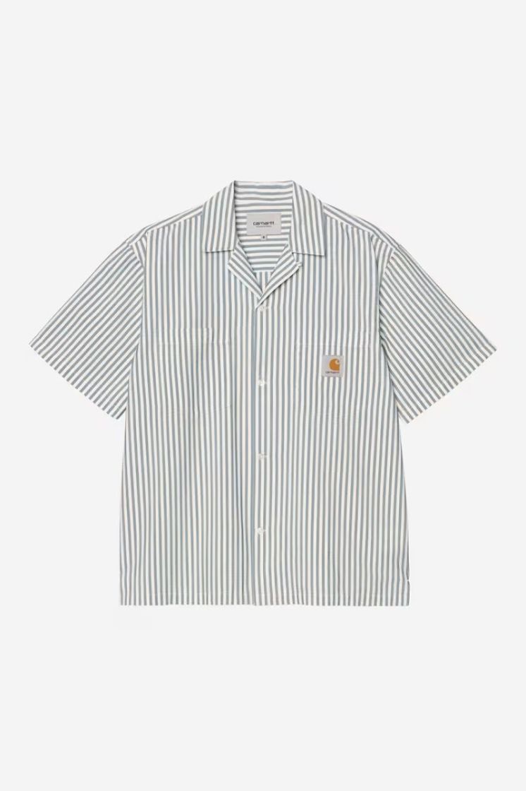 3K5XX Leavel Stripe, Blue River / Wax