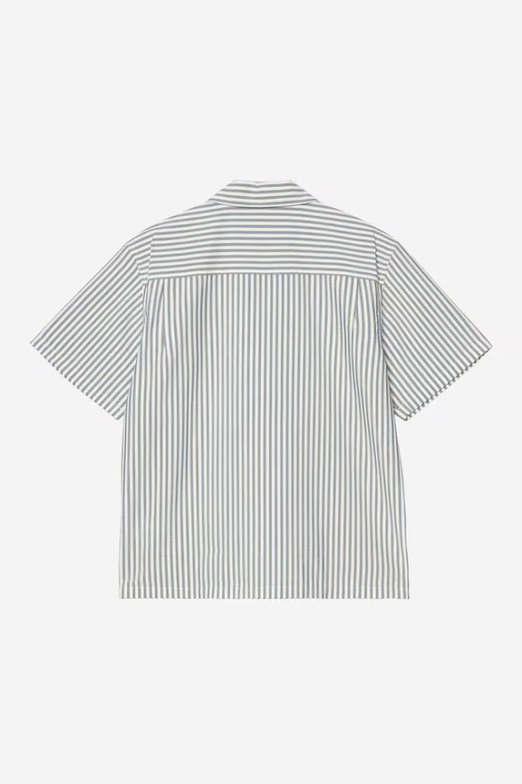  3K5XX Leavel Stripe, Blue River / Wax