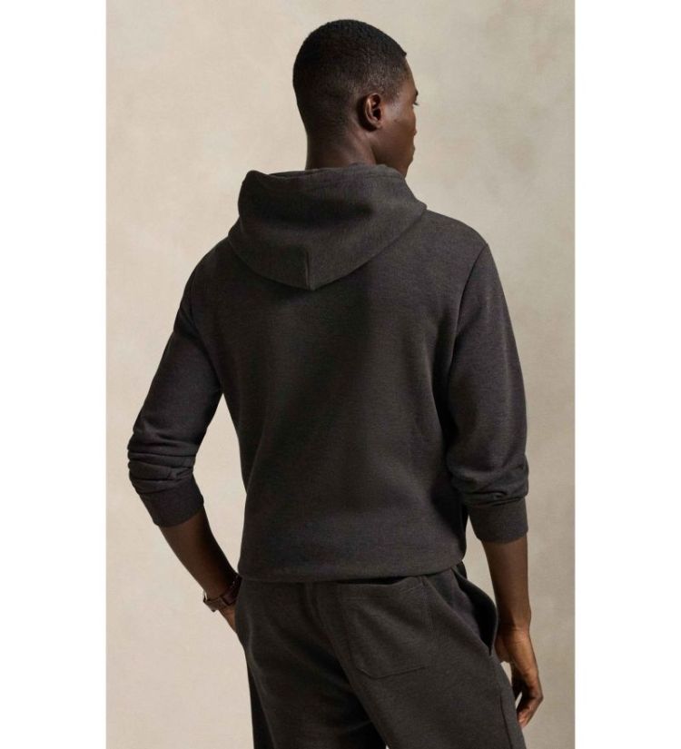 Double knit 003 DK CHARCOAL= marron foncé chiné
