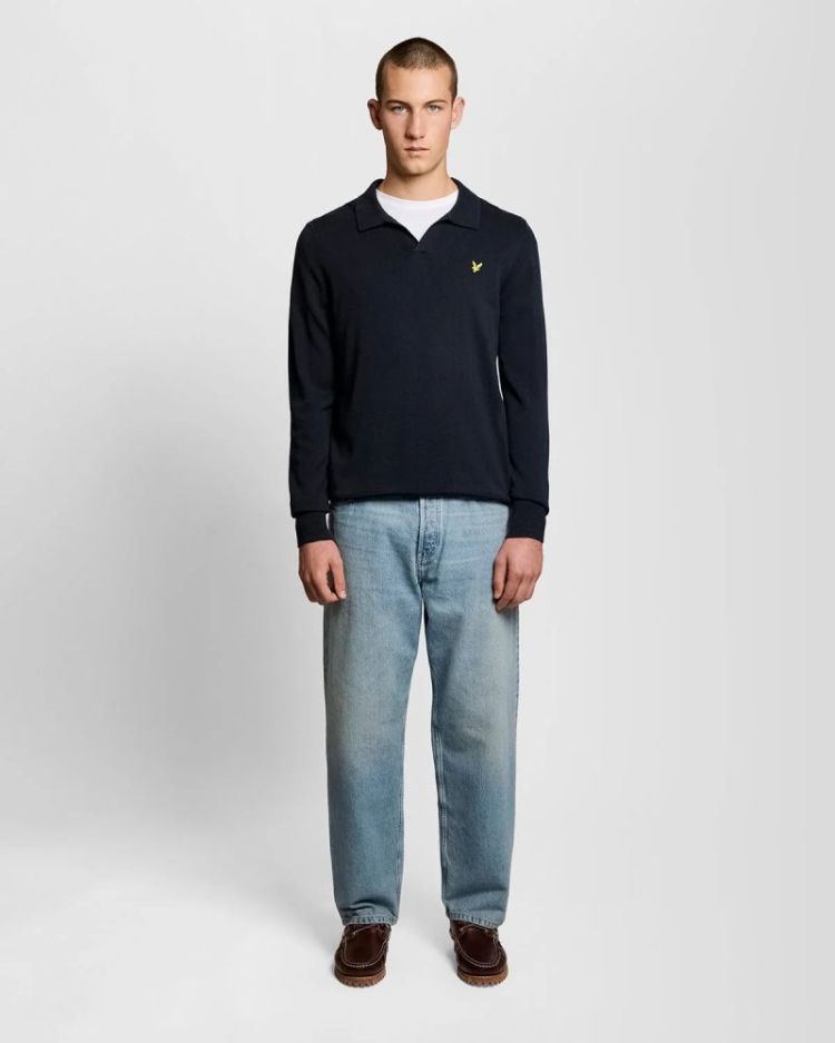 Cotton long sleeve Z271 DARK NAVY