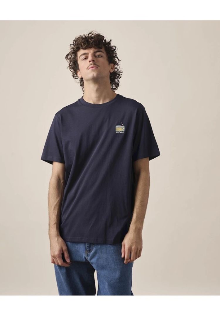 Vintage Radio Tee 000407-INK BLUE