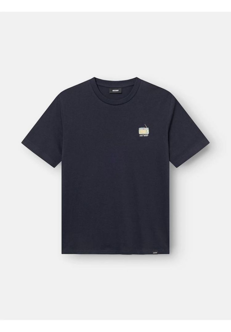 Vintage Radio Tee 000407-INK BLUE