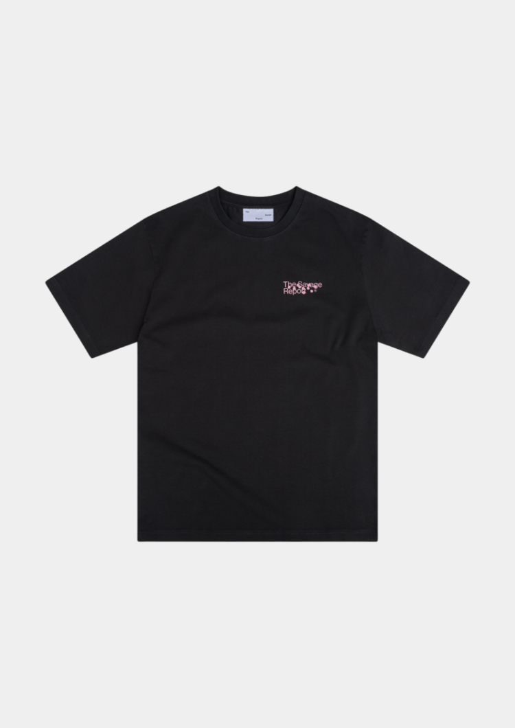 Hole puncher tee charcoal