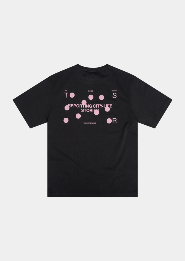 Hole puncher tee charcoal