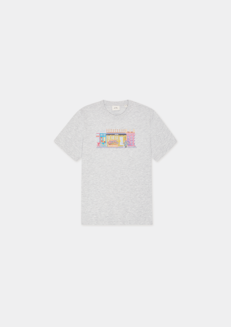 Market T-Shirt 230 SNOW MELANG