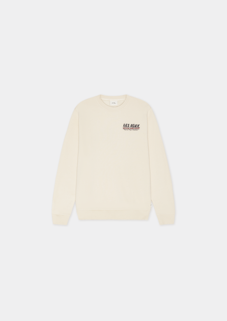 Record Sweatshirt 215 IVORY