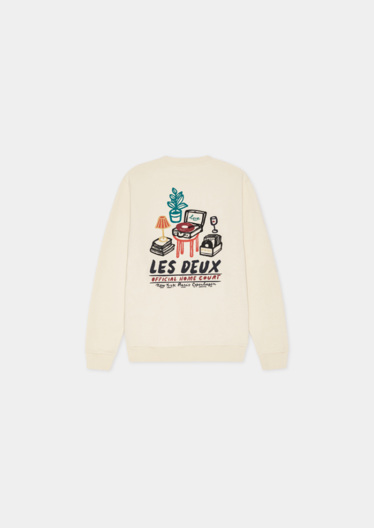 Record Sweatshirt 215 IVORY