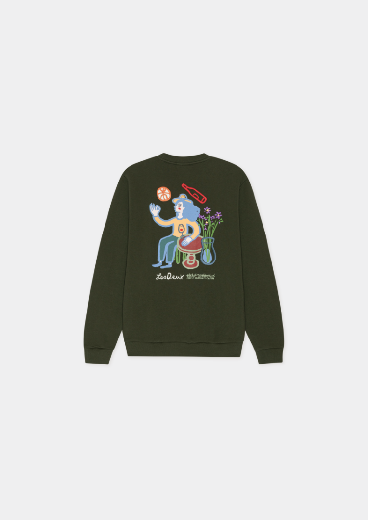 Rural Sweatshirt 528 ROSIN GREEN