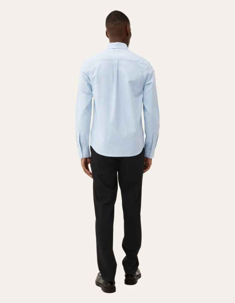 Konrad Contrast Oxford Shirt 410410 LIGHT BL