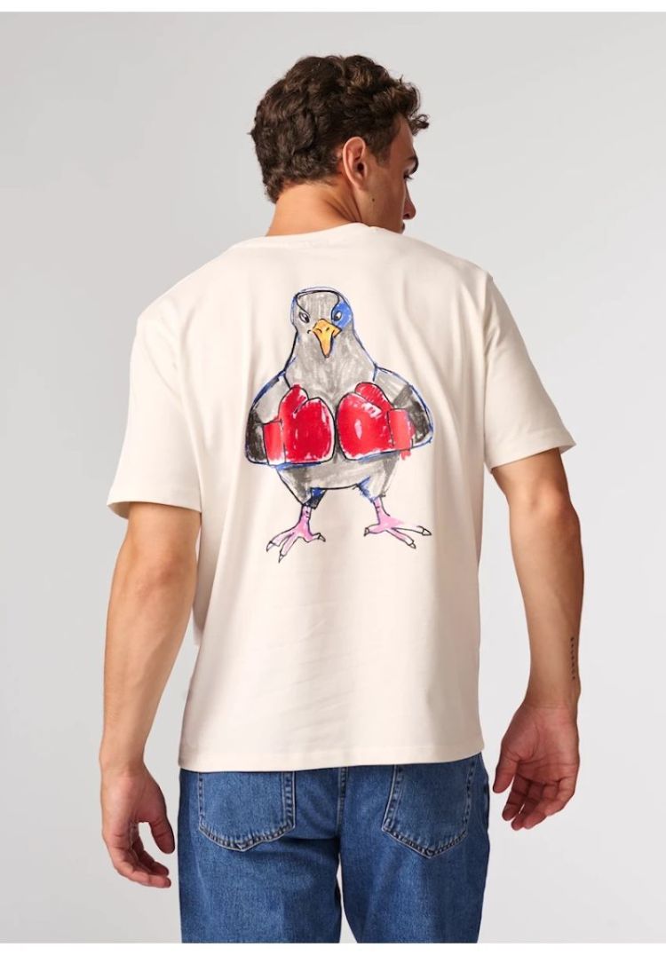 Boxing pigeon 102 - OFF-WHITE