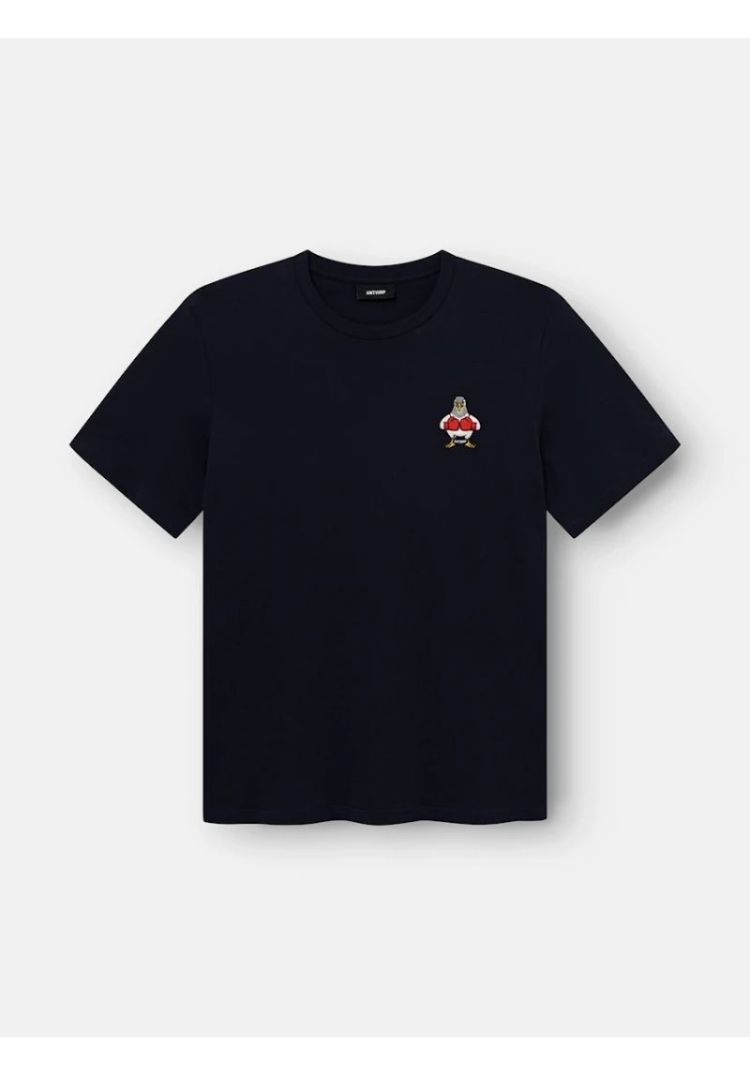 Boxing Pigeon Logo 407 - INK BLUE