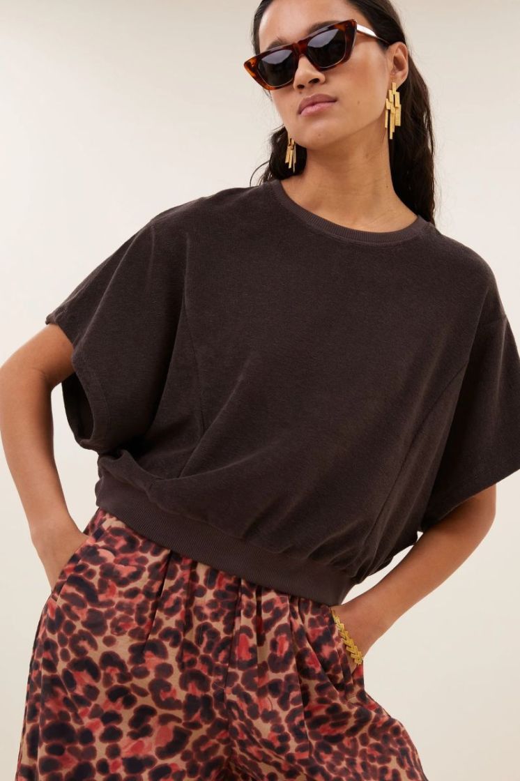 nuki slub top coffee bean 172