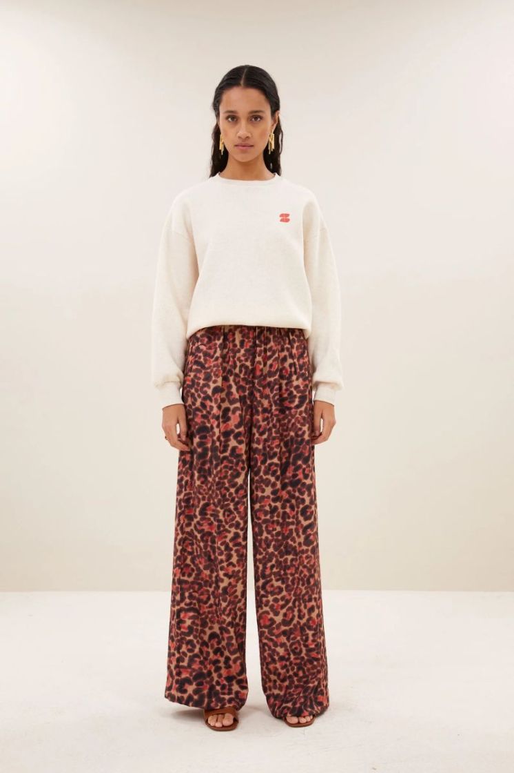 lili coast melange sweater oyster melee 82