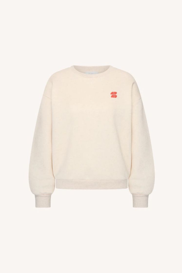 lili coast melange sweater oyster melee 82