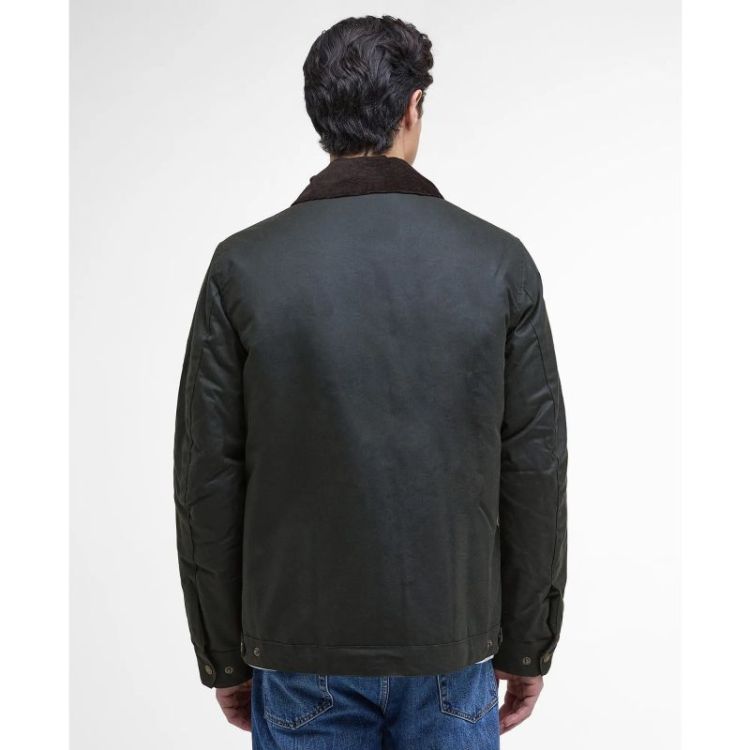 Workers Wax Jacket SOS - SG91 SAGE