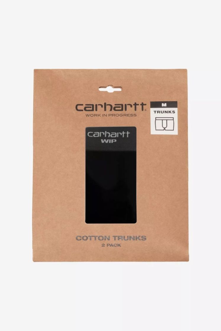 Cotton Trunks 2 pack 933XX Black