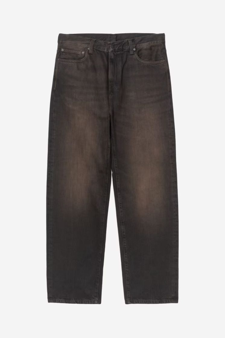 Aaron Pant 890R Black /tobacco used wash