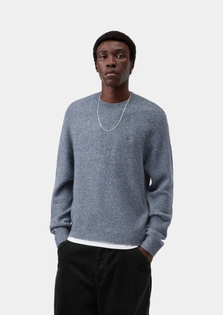 Curtis Sweater 3ZCXX Tangled Shady Blue