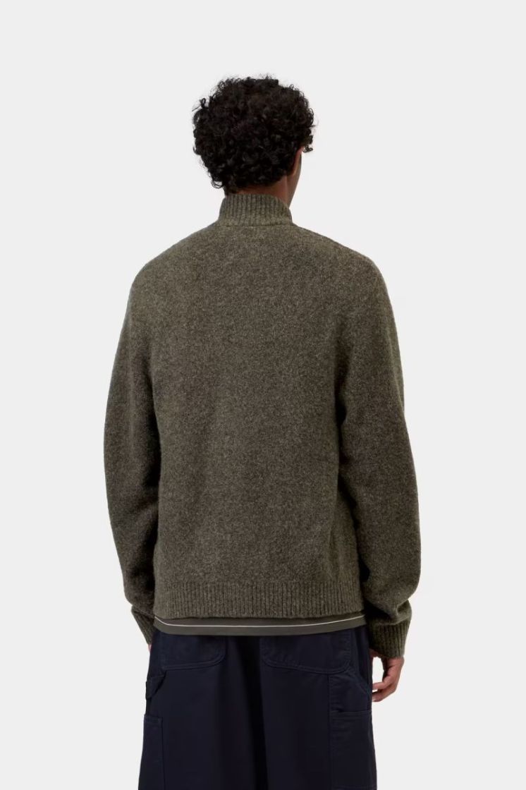 Curtis Sweater Jacket 3ZAXX Tangled Shungite