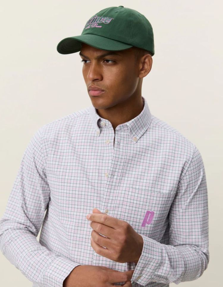 Prince Seersucker Check 215 Ivory