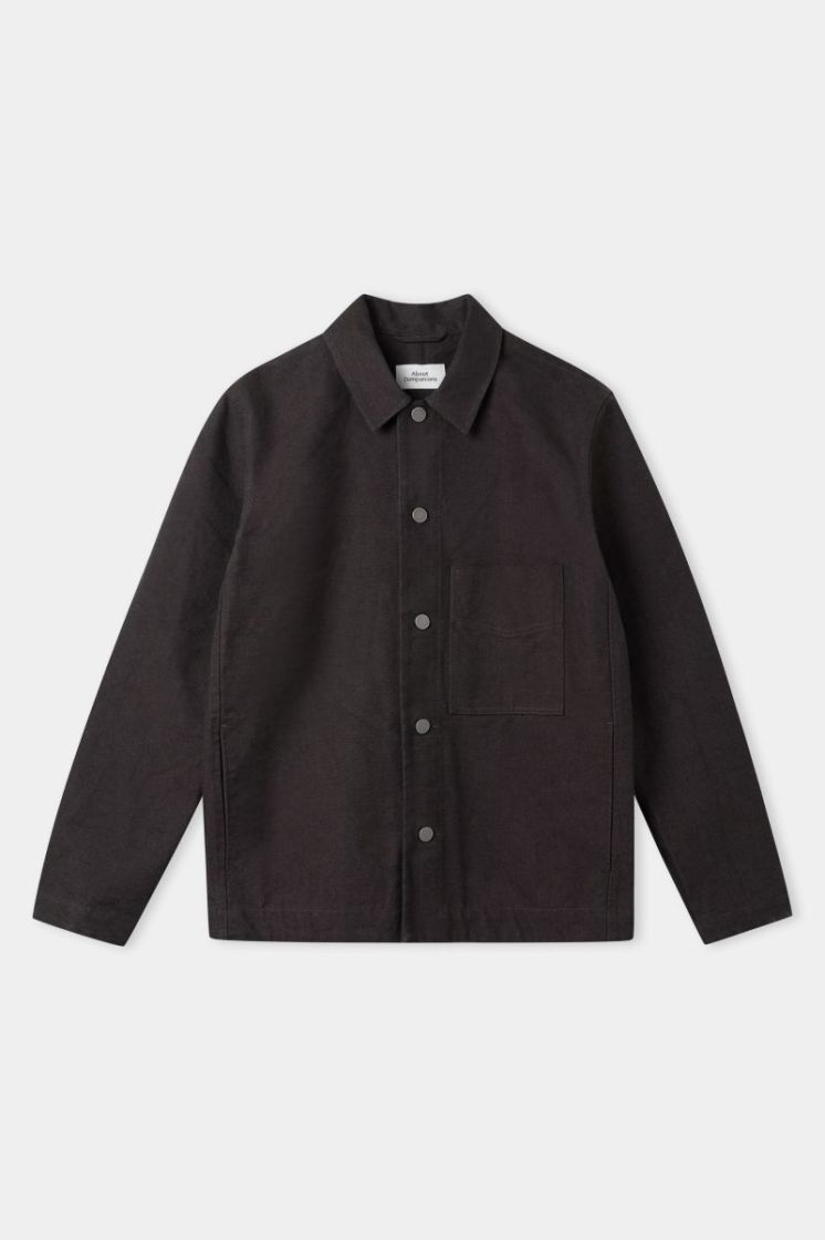 ASIR jacket (eco canvas 420g c coffee