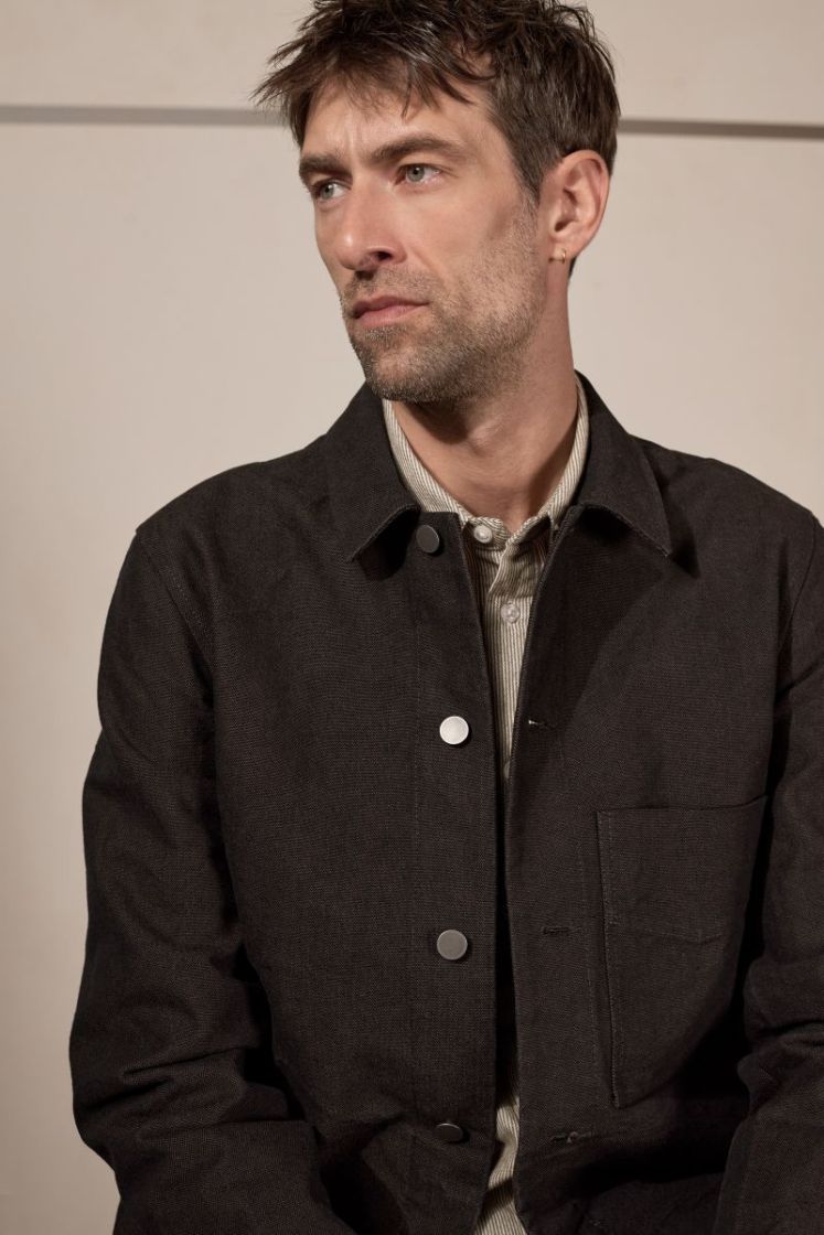 ASIR jacket (eco canvas 420g c coffee