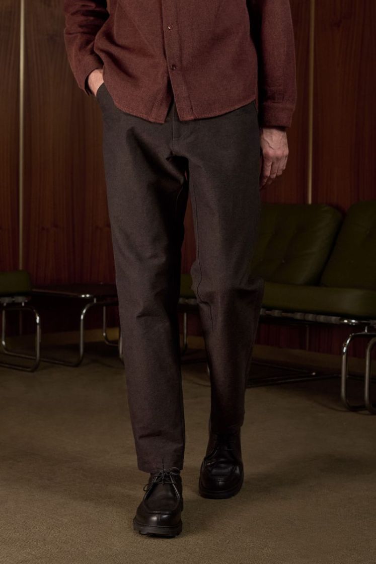 OLF trousers (eco canvas 420g coffee