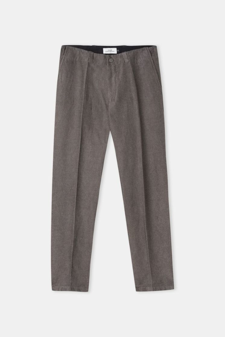JOSTHA trousers (winter linen) taupe