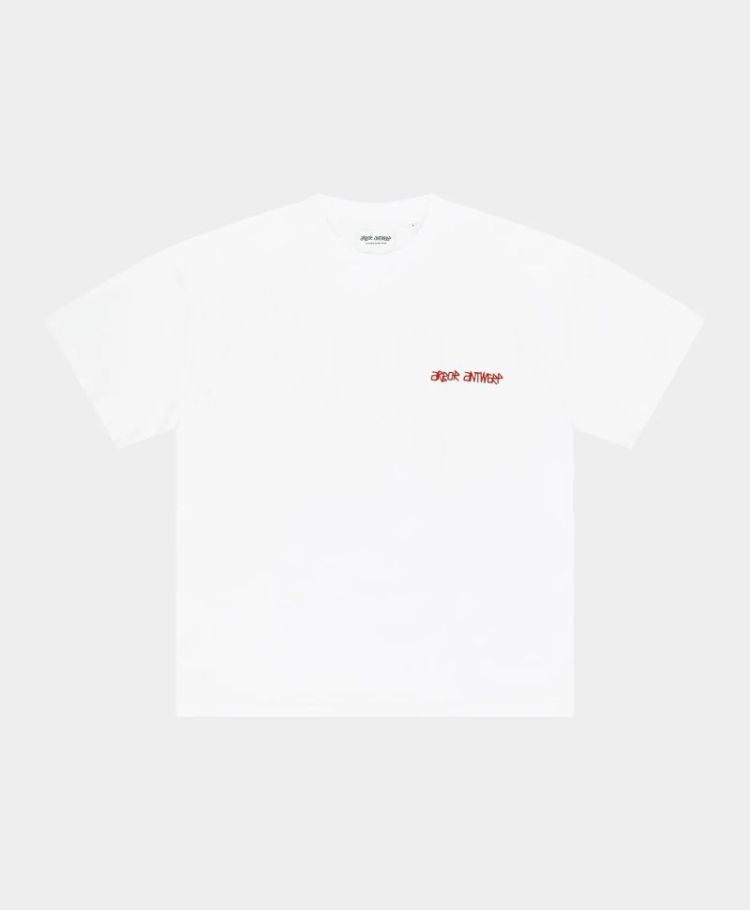 Triple Love T-shirt Red White/red
