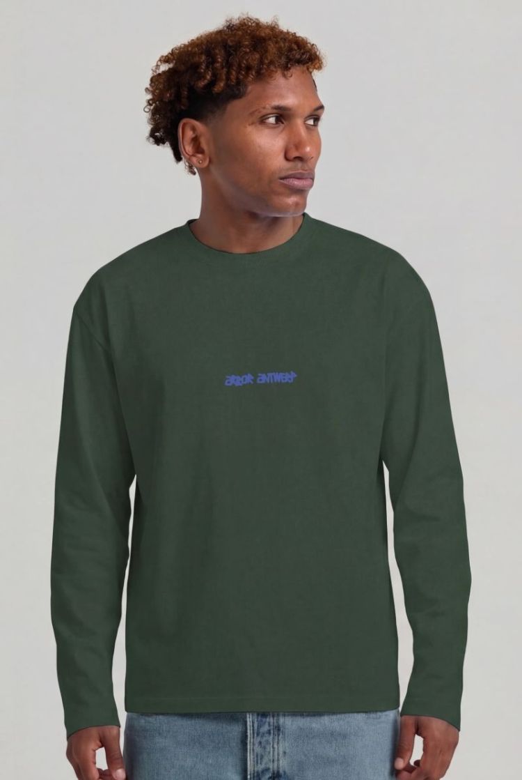 Spray Outline Longsleeve Green Green